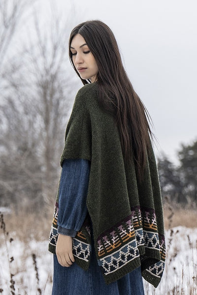 Woodland Ruana by Michael Vloedman