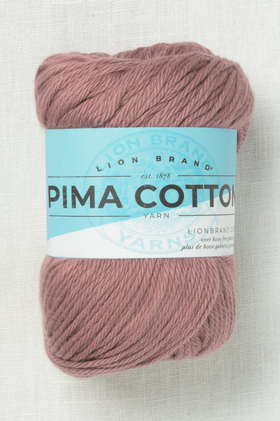 Lion Brand Pima Cotton 140R Rose Taupe