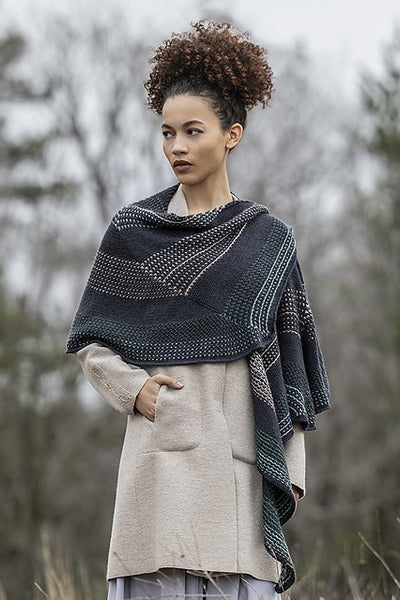 Tranquil Waters Shawl by Alyssa Rasmussen