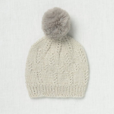 Lovafur Luxe Faux Fur Baby Pom Light Grey Rex